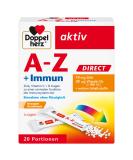 Double heart A - Z + immune direct - with zinc vitamin B12 vitamin C and D as a contribution to the normal function of the immune system - fluid 20 sachets - Buy Online on GoSupps.com