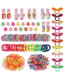 899PCS Girls Hair Accessories Set - Hair Clips, Bands, Bobbles, Pins, Bows & Ties - Hair Styling Gift Set for Toddlers & Kids - Buy Online on GoSupps.com