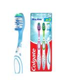 Colgate Max White Toothbrushes Teeth Whitening Toothbrush with Polishing Star Medium Toothbrush Assorted Designs Adult Toothbrush Multipack 3 Pack - Buy Online on GoSupps.com