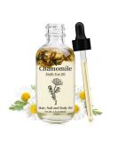 NP NATURES PHILOSOPHY Chamomile Multi-Use Oil - 2 Fl Oz | Organic Essential Oil for Face, Body, Hair | Dry Skin, Scalp, Nails - Buy Online on GoSupps.com