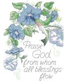 Cross Stitch Kits Awesocrafts Quotes Praise God from Whom All Blessings Flow Easy Patterns Cross Stitching Embroidery Kit Supplies Christmas Stamped or Counted (Praise God Counted) Praise God Counted - Buy Online on GoSupps.com