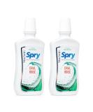 Xlear Spry Dental Defense Oral Rinse - Spearmint Flavor 16 Fl Oz | Optimal Oral Care for Fresh Breath & Gum Health | Buy Internationally - Buy Online on GoSupps.com