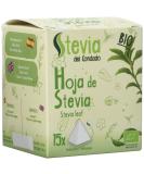STEVIA DEL Organic Leaf - 15 Pieces | Premium Natural Sweetener | Ship Internationally - Buy Online on GoSupps.com