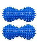 Buy Nuzamas Peanut Massage Balls - 2-Piece Set for Muscle Relaxation Yoga Trigger Point Therapy & Acupuncture - Blue Hand-Foot Massager - Buy Online on GoSupps.com