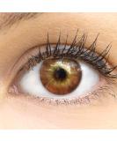 Buy Cagliari Brown Colored Monthly Contact Lenses - Soft Hydrogel 0.0 Dioptre 2 Pieces + Lens Case | Starch-Free Natural Colors - Buy Online on GoSupps.com