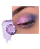 Oulac glitter eyeshadow light violet |Elder shadow & highlighter duo |Waterproof & durable |Transparent glitter finish |Interior & wrinkle-free eye makeup |Vegan & Cruelty-Free | 06G (04) (04) Vibrancy - Buy Online on GoSupps.com