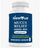 Mucus Relief Guaifenesin 400mg - Powerful Expectorant for Cough Relief | 300 Count | Compare to Mucinex - Buy Online on GoSupps.com