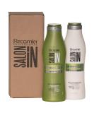 Recamier Saloon Keratin Ultra Force Shampoo & Conditioner Set 10.5 Oz - Best International Shipping - Buy Online on GoSupps.com