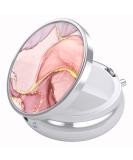 Nipichsha Pill Box, Small Pill Case for Purse & Pocket, Cute Medicine Organizer Travel Pillbox, Portable Pill Container Holder to Hold Vitamins, Medication, Fish Oil and Supplements, Pink Marble - Buy Online on GoSupps.com