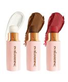 Contour Stick Makeup Set - Highlighter Blush & Bronzer for Effortless Face Sculpting | Lightweight Finish & Easy Use for Beginners - International Shipping Available - Buy Online on GoSupps.com