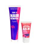 WooWoo Best Sellers Multibuy - Hair Removal Cream & Moisturizing Balm Set with Jojoba, Aloe Vera, Chamomile, and Rosehip Oil - Buy Online on GoSupps.com