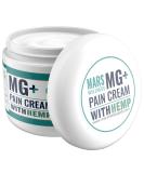 MARS WELLNESS MG+ w/Hemp Pain Cream (4 oz) - Magnesium & Arnica Cream Pain Relief - Arthritis Cream for Numbing & Healing - Muscle Pain Relief Cream for Sore Legs & Joints Leg Cramps & Arthritis 4 Ounce (Pack of 1) - Buy Online on GoSupps.com