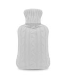 KEPLIN Cosy Hot Water Bottle with Knitted Cover - Relieves Body Aches & Pains Washable Safe & Durable Heating Pad - Ideal Cosy Nights & Gifts - Large 2L (Cream) Cream Knitted - Buy Online on GoSupps.com