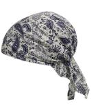 Cool4 Summer Headscarf - Beach Bandana & Sun Protection Hat with Blue Paisley Pattern - Ideal Chemo Cap - Buy Online on GoSupps.com