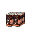 Buy Wellness Core 95% Turkey & Kale Wet Dog Food - Grain Free High Meat Content 6 x 400g Pack - Buy Online on GoSupps.com