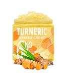Turmeric Body Scrub | Deep Cleansing Exfoliator for Hands Feet & Face | Moisturizing Skincare for Men & Women | 12.3 oz | International Shipping Available - Buy Online on GoSupps.com