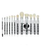 Eshghe-Mani Makeup Brushes by Lady of Eshgh | 12pc Professional Full Face Set | Natural Hair-Like Quality | Collector's Box & Elegant Storage Pouch | International Shipping Available - Buy Online on GoSupps.com