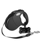 Dog Lead Retractable 5M Extendable Dog/Pet Leads/Leash with Waste Bag Dispenser and Poop Bags Extendable Tape Lead Belt for Dogs Pets Puppy up to 50KG/5m (110 lbs/16ft) 50kg-with waste bag Dispenser - Buy Online on GoSupps.com