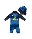 BONVERANO Baby Boys Swimsuit - Long Sleeve One Piece with UPF 50+ Sun Protection - Turtle Design - 9-12 Months - Buy Online on GoSupps.com