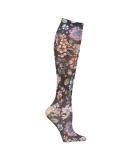 Celeste Stein Wide Calf Compression Knee-High Stockings - Prairie Flowers Black - Buy Online on GoSupps.com