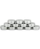 Buy Vivaplex 1 oz Aluminum Tin Jars with Lids - 12 Pack | International Shipping Available - Buy Online on GoSupps.com