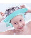 Kids Bath Shower Cap - Blue Shampoo Bath Visor for Toddlers, Infants - Hair Washing and Eye Protection - Buy Online on GoSupps.com
