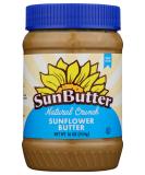 Sunbutter Natural Crunch Sunbutter 16 oz - Delicious and Nutritious Spread - Buy Online on GoSupps.com