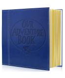 Magnetic Self-Stick Page Photo Album - Our Adventure Book Leather Cover DIY Album - Holds 3X5, 4X6, 6X8, 8X10 Photos - Blue - Buy Online on GoSupps.com