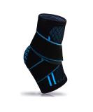 U-pick Relief Ankle Brace for Plantar Fasciitis & Heel Spur - Compression Sleeve for Achilles Tendonitis - Sports Brace for Basketball, Volleyball & Running - Black - Buy Online on GoSupps.com