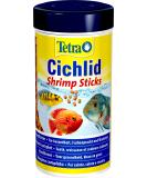 Tetra Cichlid Shrimp Sticks - Premium Fish Feed for Carnivorous Cichlids - High Shrimp Content - 250 ml Can - International Shipping Available - Buy Online on GoSupps.com