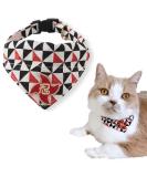 Necoichi Ninja Cat Bandana Collar - Black | Stylish and Adjustable for Your Feline Friend - Buy Online on GoSupps.com