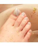 Danni & Toni Half Hardened Gel Nail Films - Silver Moonbeam Cat Eye Stickers | 37 Nail Foil Wraps for Stunning Pedi & Manicure - Buy Online on GoSupps.com