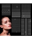 847 Glittering Stones for Face & Jewelry Decoration | Perfect for Makeup Festivals Halloween & Christmas - International Shipping - Buy Online on GoSupps.com