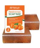 Persimmon Soap Bar for Body Odor Control & Brightening | Deodorizing Body Wash with Japanese Persimmon & Green Tea Extract | Eliminates Nonenal Odor, Hyperpigmentation, Dark Underarms - Buy Online on GoSupps.com