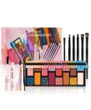 RoseFlower Makeup Kit for Women All in One Makeup Gift Set for Women and Teen Girl Full Makeup Kit with Eyeshadow Palette Mascara Eyeliner Pencil Eye Shadow Brush 141 - Buy Online on GoSupps.com