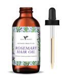 Baja Basics Organic Rosemary Hair Oil - 2 oz | Promotes Hair Growth, Moisturizes Scalp, Strengthens Hair | For Split Ends & Dry Scalp | Safe for all Hair Types - Buy Online on GoSupps.com