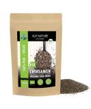 Organic Black Chia Seeds 1kg - 100% Natural Vegan Gently Dried Lab Tested Additive-Free - Buy Online on GoSupps.com