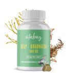 VITABAY Kelp 500 mg - 365 Tablets - Natural Iodine Source Brown Algae Made in Germany - Essential Trace Element for Optimal Health - Buy Online on GoSupps.com
