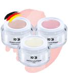 ND24 Naildesign Camouflage Gel Set - Vegan Gel for Baby Boomer Nails | 3 x 5ml - Made in Germany - Professional Nail Studio Quality - Buy Online on GoSupps.com