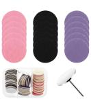 Sanding Paper Discs(#80#150#240 Grits) and Metal Nail Drill Bit Foot Files Replacement Sandpaper Discs for Dead Skin Callus Cuticle Remover Manicure Pedicure - Buy Online on GoSupps.com