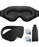 Puikos Eye Mask - Comfortable Adjustable Sleeping Mask for Men & Women | Blackout & Weighted Protection for Side Sleepers | Ideal for Travel Yoga & Naps - Buy Online on GoSupps.com