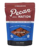 Pecan Nation Cinnamon Flavored Roasted Pecan Halves 8 oz., Natural, No preservatives, Antioxidant-Rich, Non-GMO, Healthy Nut Power Snack for Adults and Kids Cinnamon 8 Ounce (Pack of 1) - Buy Online on GoSupps.com
