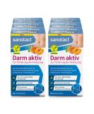 Sanotact Intestine Active - 6 x 84 Chewing Tablets for Digestive Health | 100% Vegan | Natural Fiber & Inulin | Supports Normal Intestinal Function - Buy Online on GoSupps.com