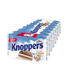 Knoppers 1 x 200g Filled wafer slices with milk cream and nougat cream filling hazelnut - Buy Online on GoSupps.com