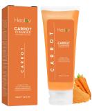 Carrot Soap for Skin Brightening | Natural Exfoliating Face Wash for Glowing Skin | Reduces Dark Spots & Acne | Hyperpigmentation Solution - Buy Online on GoSupps.com