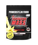 Powerstar Hardgain Mass 1600G | Sugar-Free Weight Gainer with Creatine | Fast Muscle Building | German Quality | Banana Flavor (1.6 kg) - Buy Online on GoSupps.com
