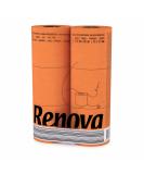 Buy Renova Orange Toilet Paper - 6 Rolls | Soft & Absorbent | International Shipping Available - Buy Online on GoSupps.com