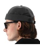 UNDERCONTROL Vintage Leon Hat with Leather Strap - Charcoal - Made in Korea - Buy Online on GoSupps.com