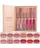 12 Colors Matte Liquid Lipstick Makeup Set Non-Stick Cup Not Fade Pink Lip Gloss Waterproof Long Lasting Red Lipstick Makeup Gift Kit - Gifts for Women B - Buy Online on GoSupps.com