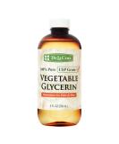 De La Cruz 100% Pure Vegetable Glycerin - 8 fl oz | USP Grade for Hair, Skin & DIY Projects - Buy Online on GoSupps.com